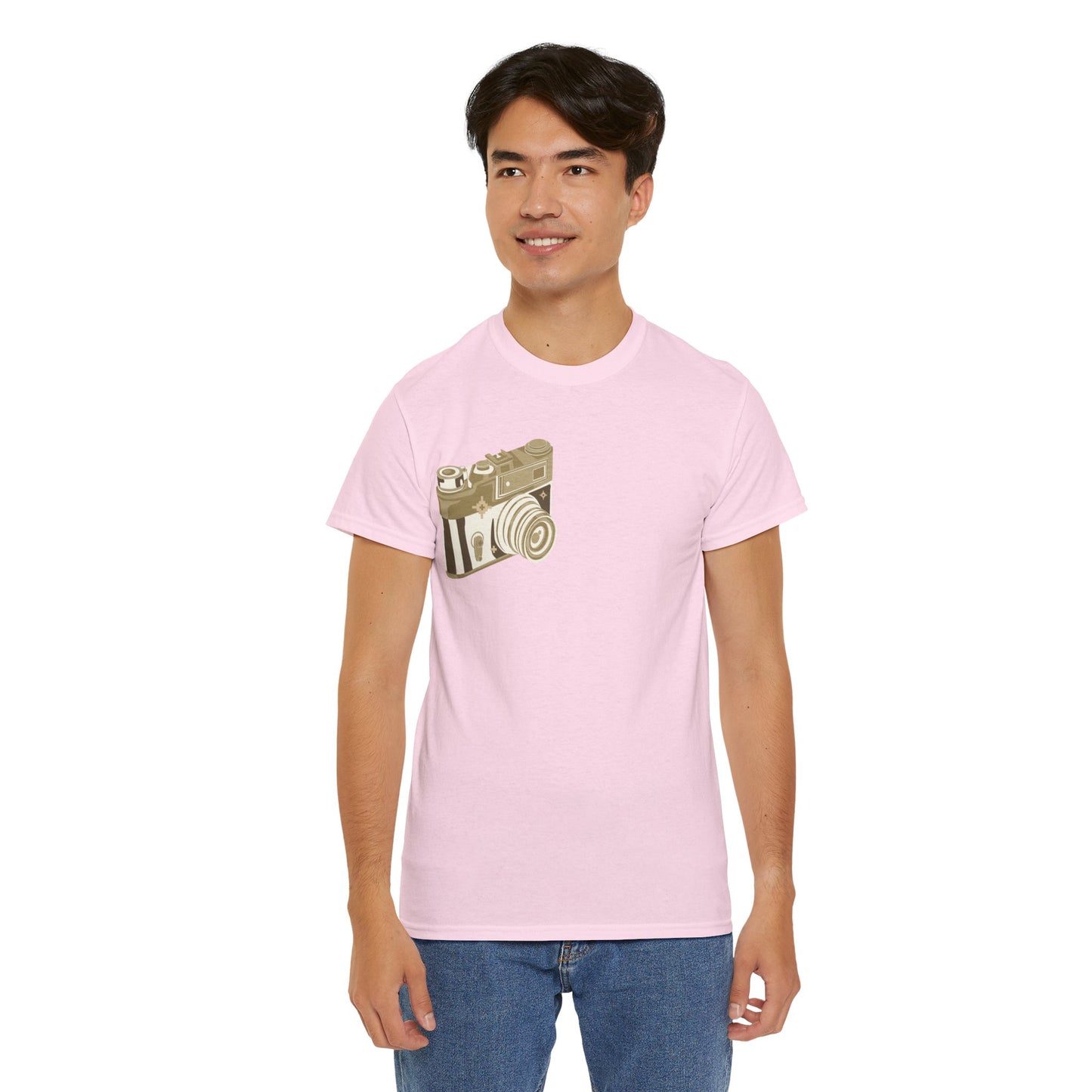 Unisex Camera Heavy Cotton Tee