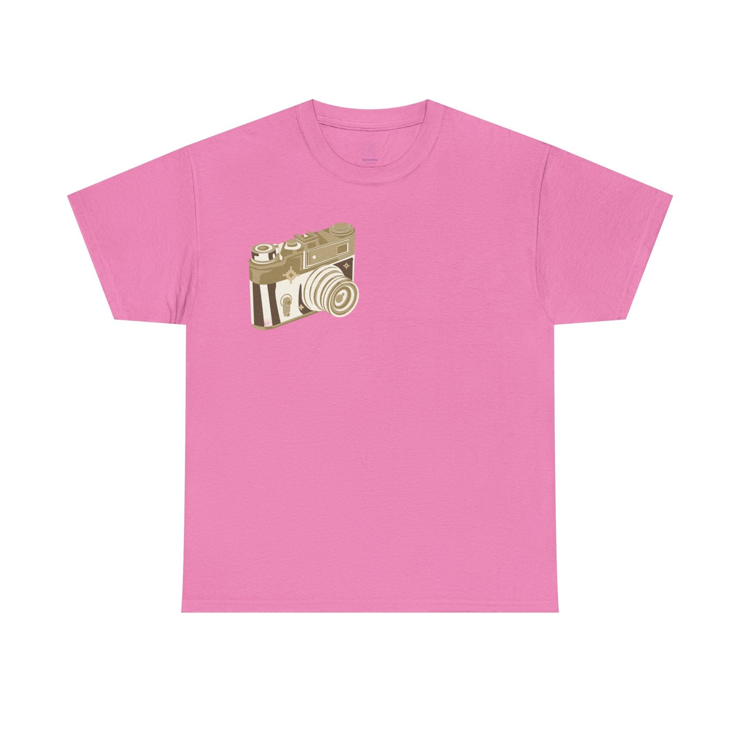 Unisex Camera Heavy Cotton Tee