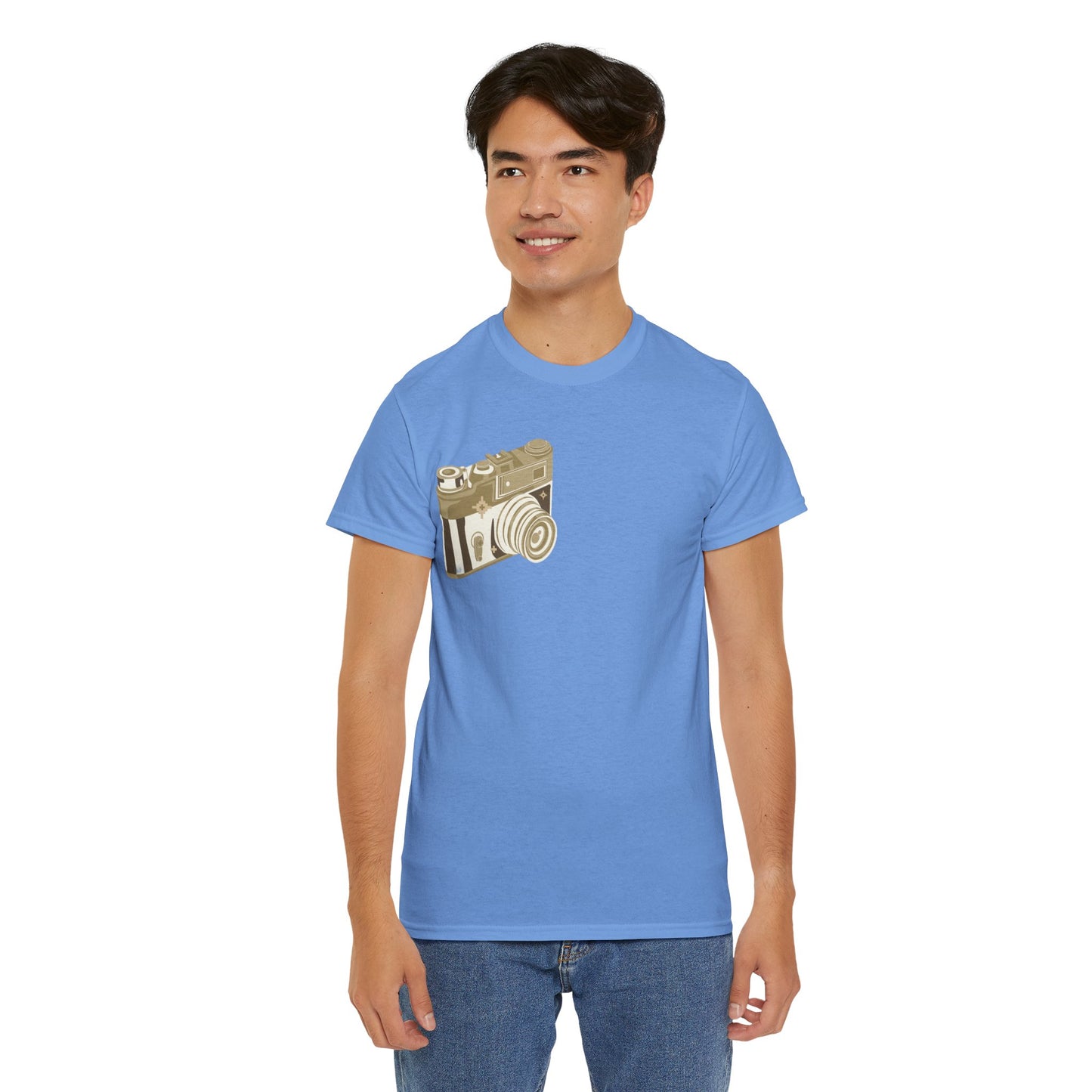 Unisex Camera Heavy Cotton Tee