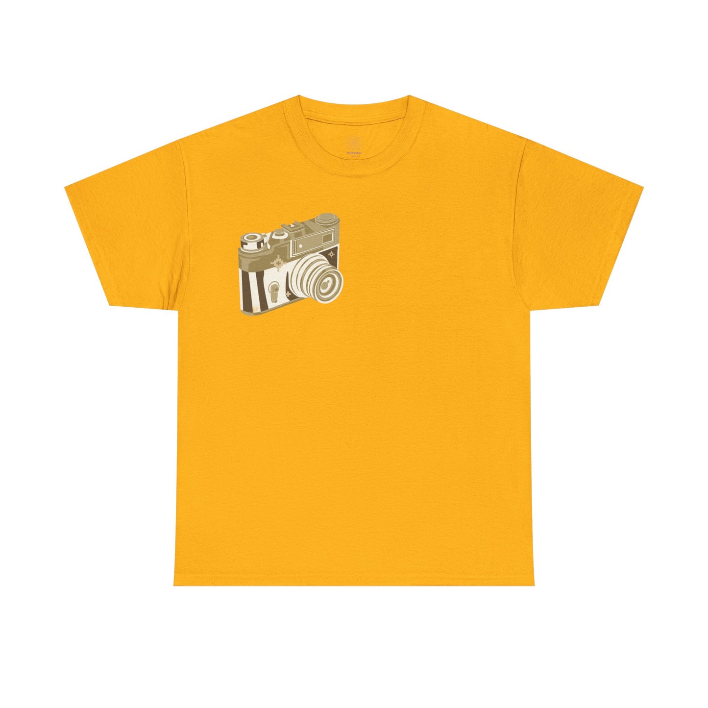 Unisex Camera Heavy Cotton Tee