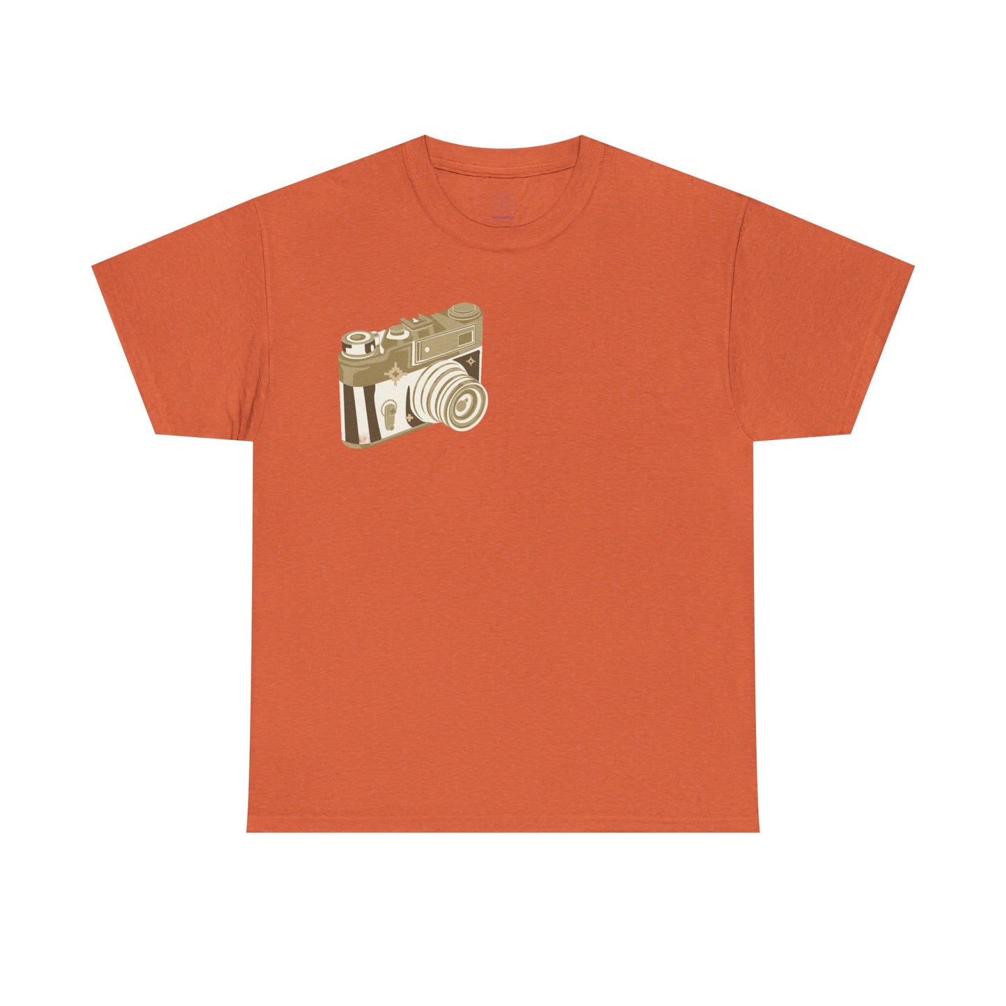 Unisex Camera Heavy Cotton Tee