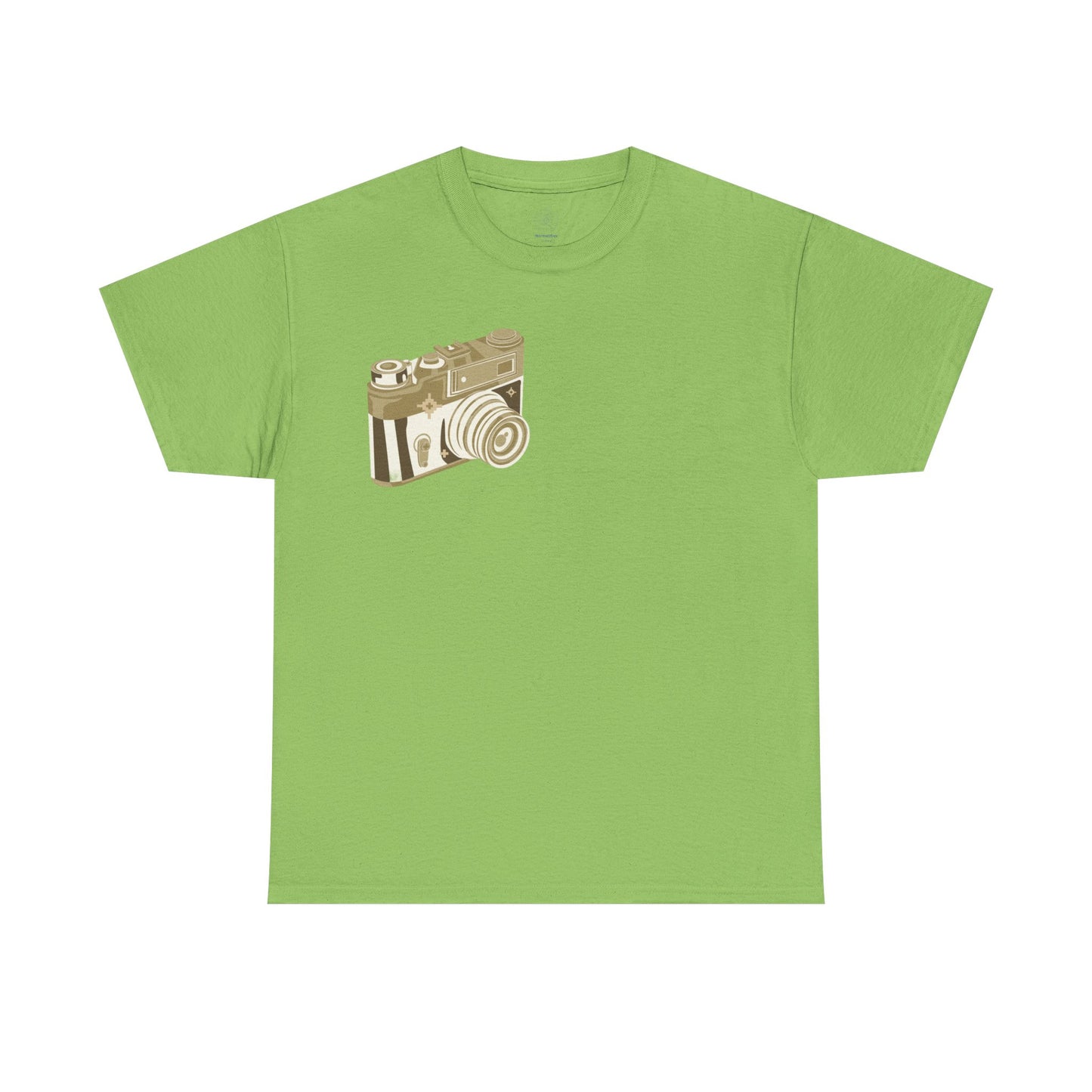 Unisex Camera Heavy Cotton Tee