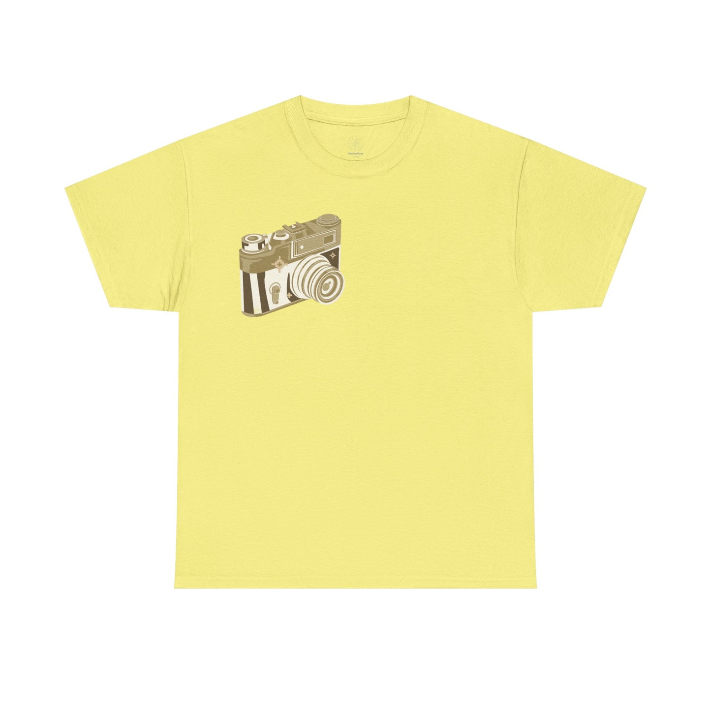 Unisex Camera Heavy Cotton Tee