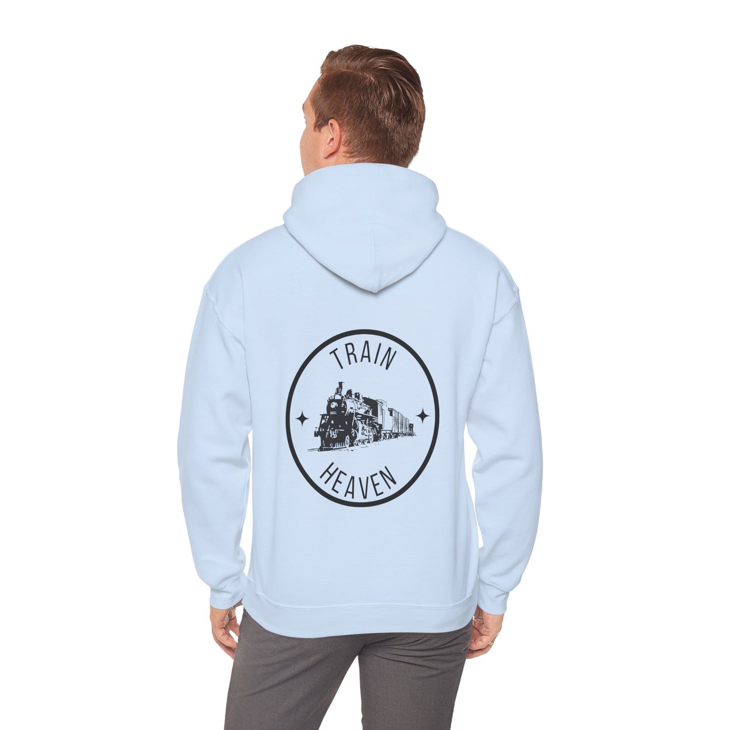 Unisex Steam Train Heavy Blend™ Hooded Sweatshirt