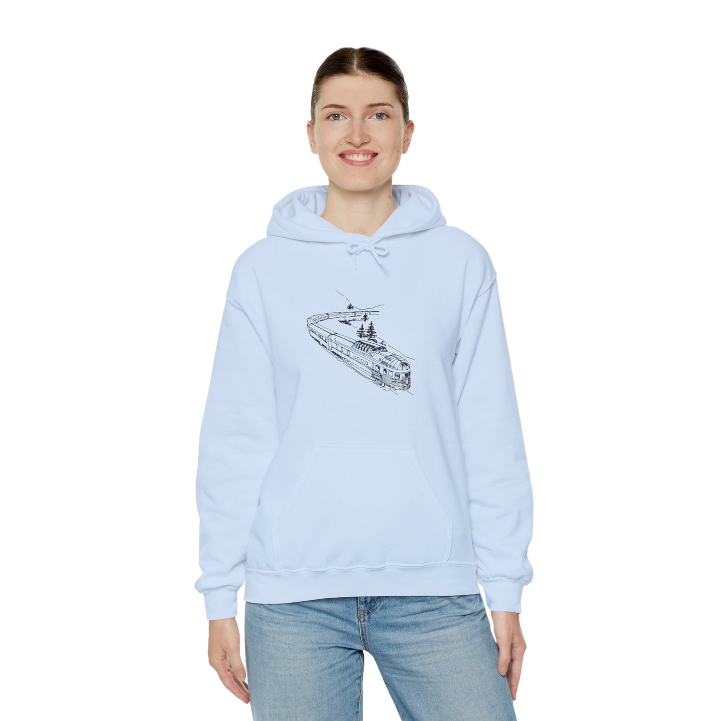 Unisex Train Heavy Blend™ Hooded Sweatshirt