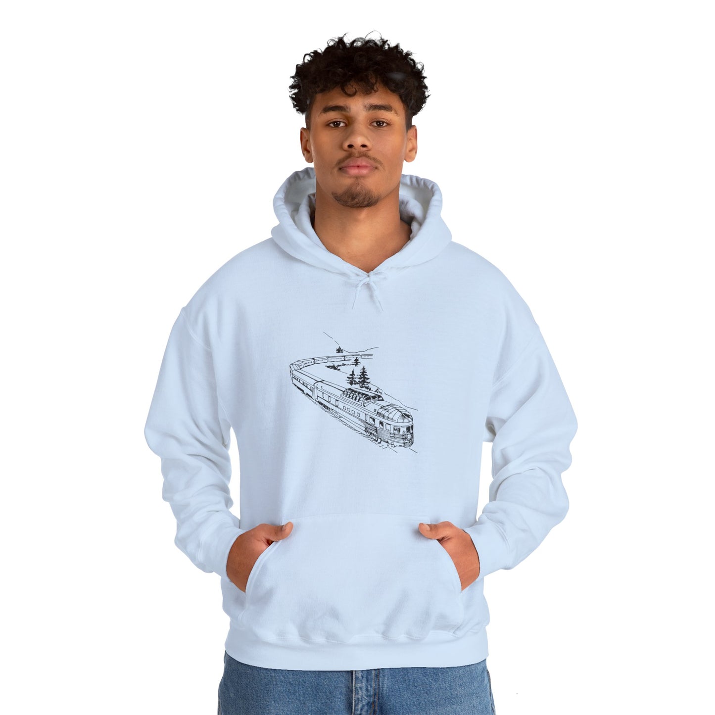 Unisex Train Heavy Blend™ Hooded Sweatshirt